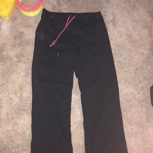 Scrubstar black scrub pants size Small